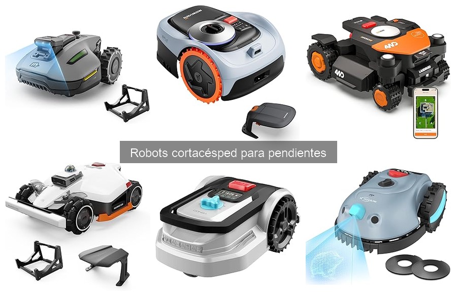 ** Comparativa de los Mejores Robots Cortacésped para Pendientes