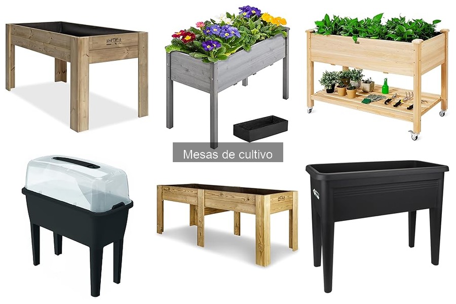 Comparativa de marcas de mesas de cultivo para tu jardín