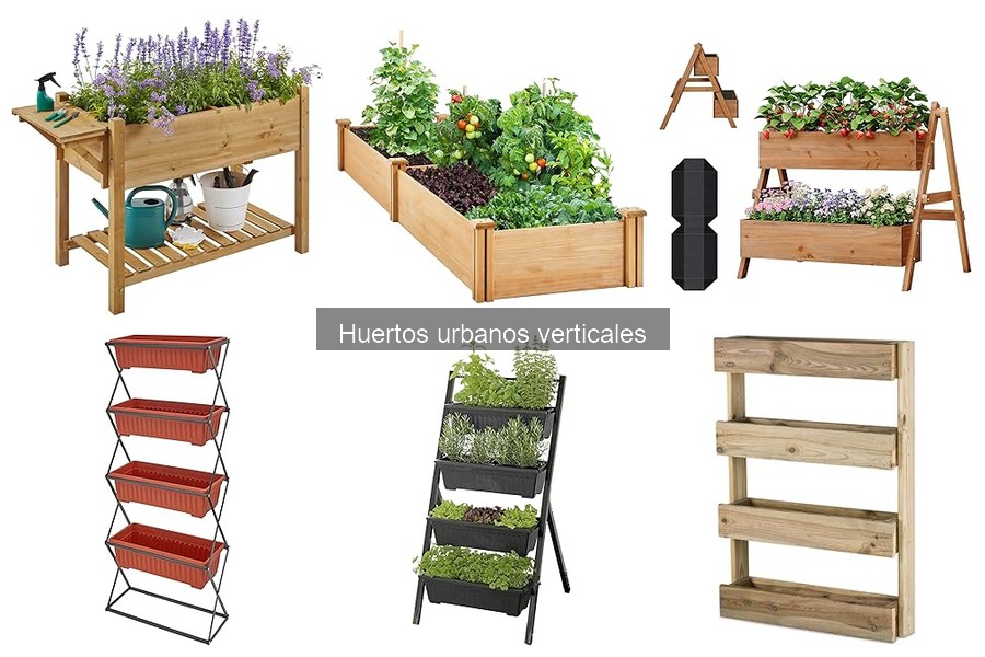Comparativa de Materiales para Huertos Urbanos Verticales