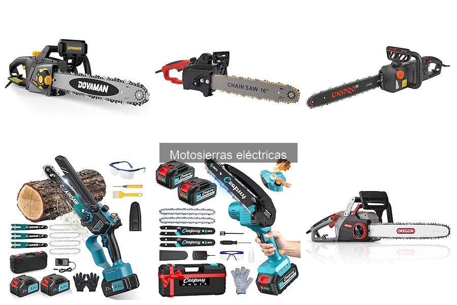 Comparativa de Motosierras Eléctricas: DSE-24DS vs Oregon vs Einhell