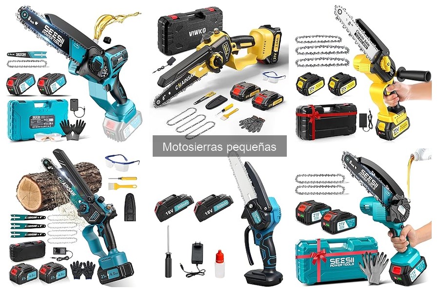 Comparativa de Motosierras Pequeñas: Mejores Marcas y Precios