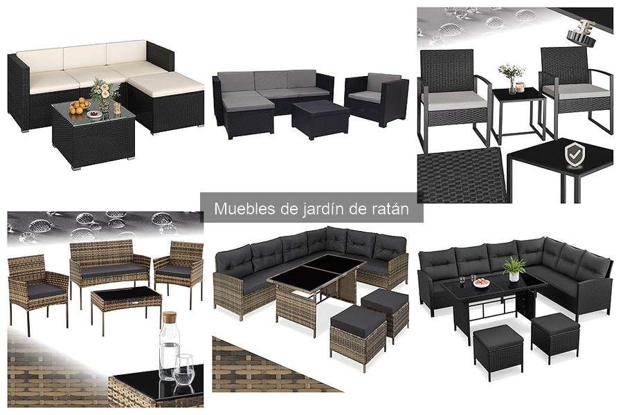 Comparativa de Muebles de Jardín de Ratán vs Otros Materiales