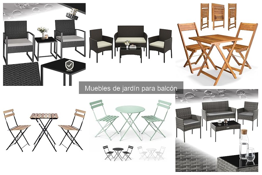 Comparativa de muebles de jardín: madera, metal y plástico