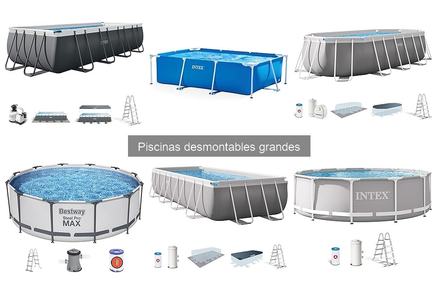 Comparativa de Piscinas Desmontables Grandes: Mejor Opción 2023
