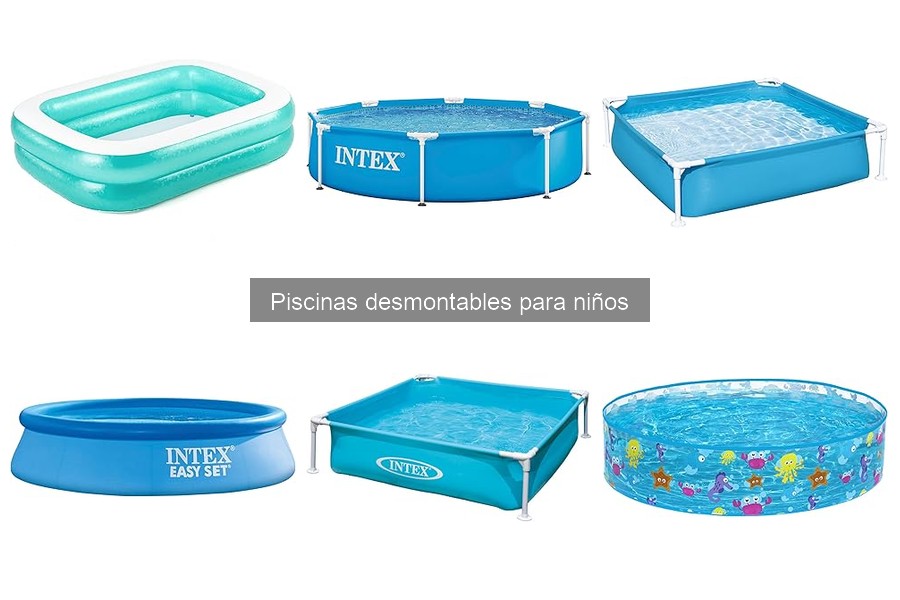 Comparativa de piscinas desmontables para niños: Intex vs Bestway