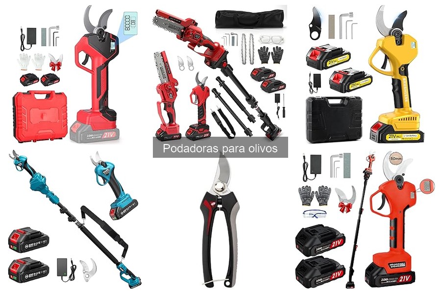 Comparativa de Podadoras Manuales y Eléctricas para Olivos