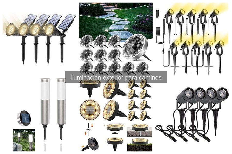 Comparativa de Precios de Iluminación Exterior para Caminos