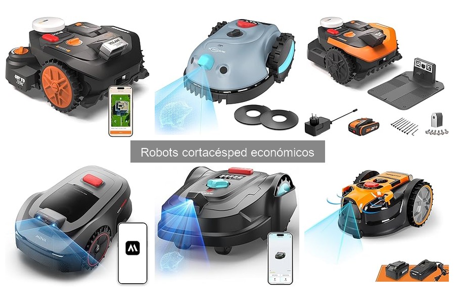 Comparativa de precios de robots cortacésped económicos