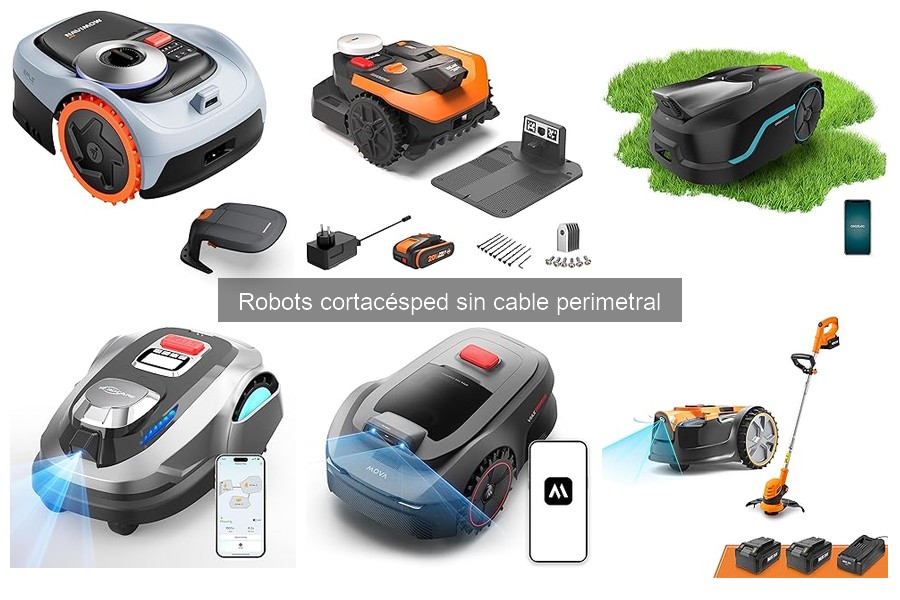 Comparativa de precios de robots cortacésped sin cable