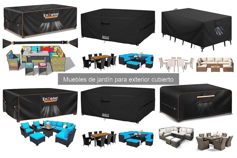 Comparativa de Precios en Muebles de Jardín Cubiertos
