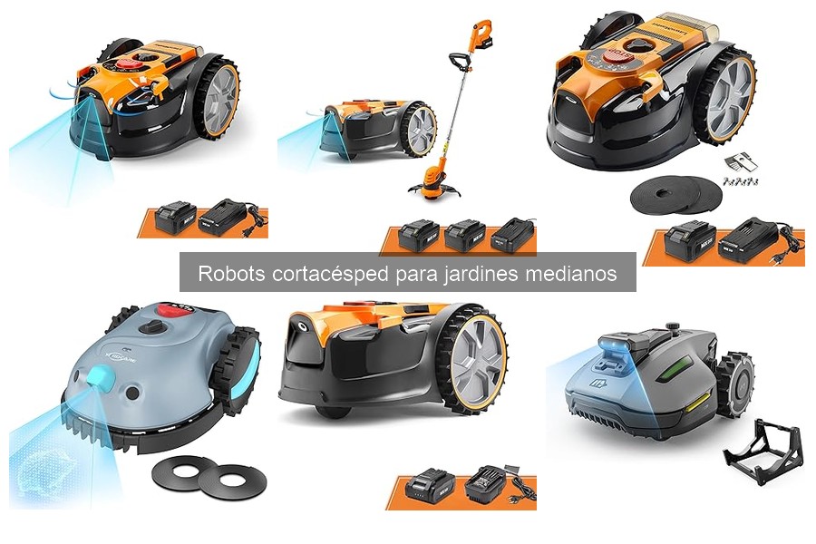 Comparativa de Robots Cortacésped para Jardines Medianos