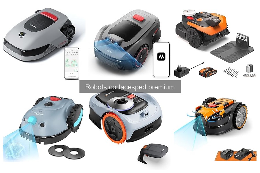Comparativa de Robots Cortacésped Premium: MOVA, DREAME y YARDCARE