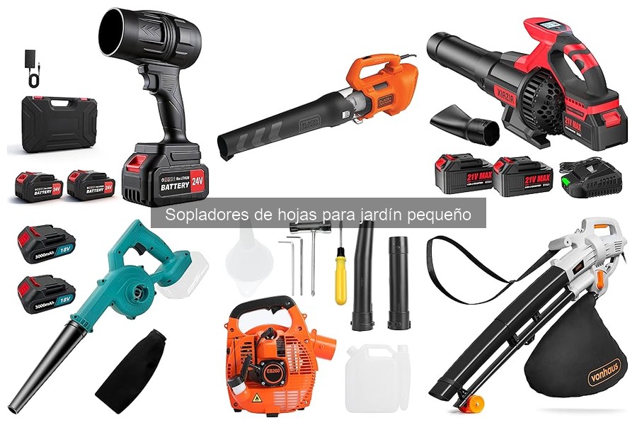 Comparativa de sopladores de hojas para jardines pequeños