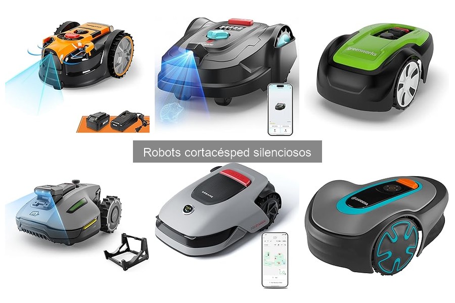 Comparativa entre Robots Cortacésped Silenciosos y Ruidosos