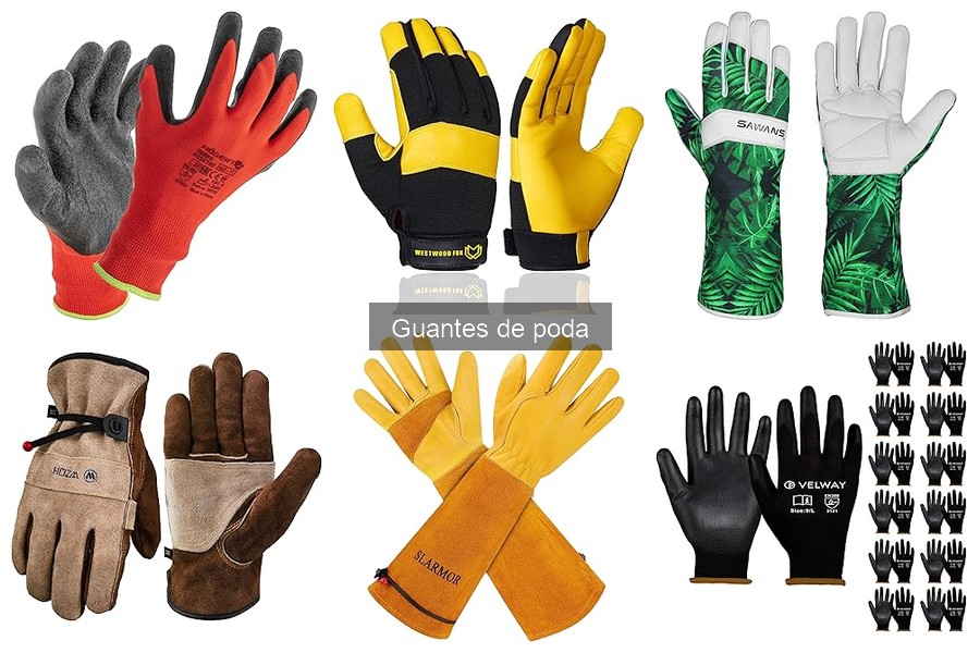 Comparativa: Guantes de poda vs. Guantes de jardinería