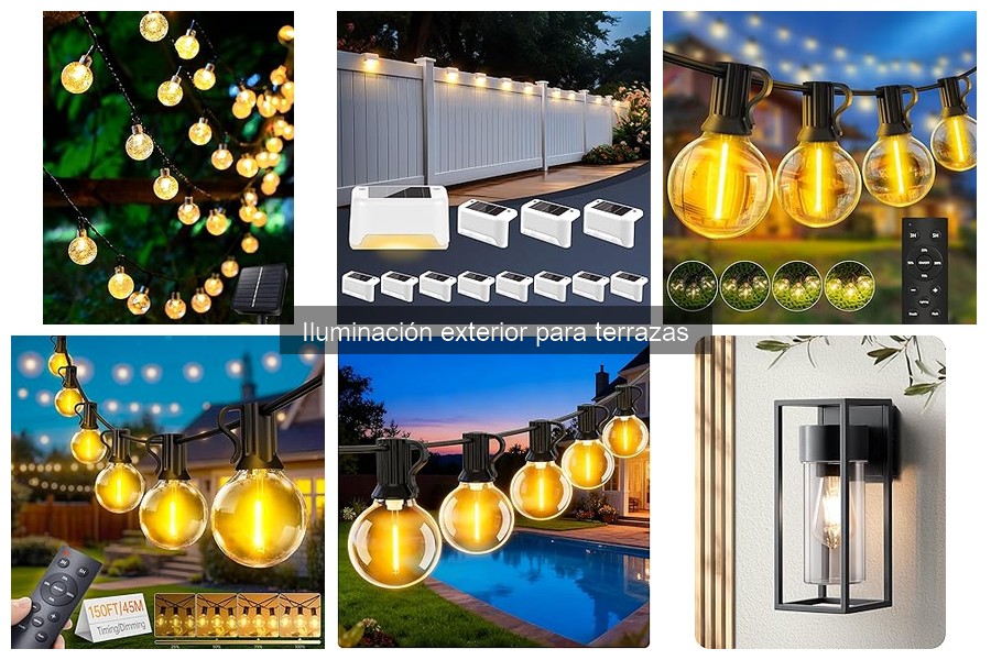 Comparativa: Luces fijas vs. móviles para terrazas
