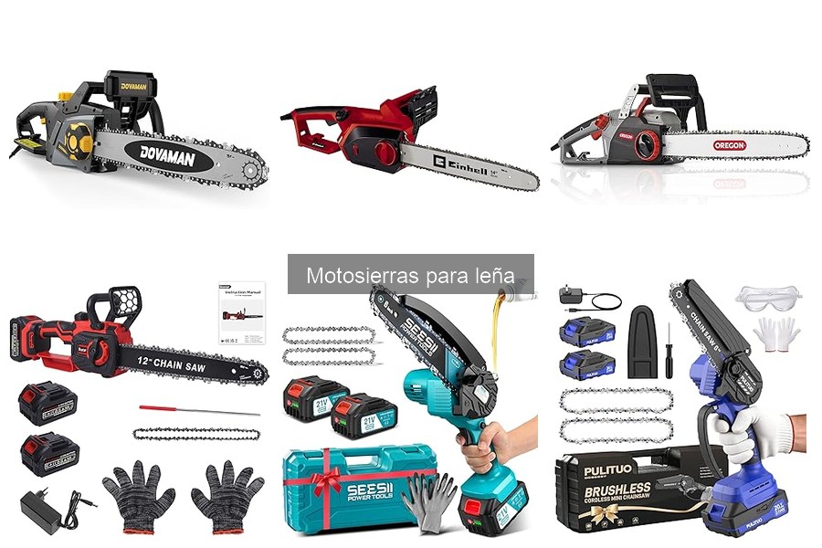 Comparativa: Motosierras Eléctricas vs. de Gasolina para Leña