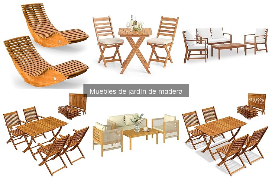 Comparativa Muebles de Jardín de Madera vs Otros Materiales