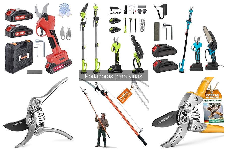 Comparativa: Podadoras eléctricas vs. manuales para viñas