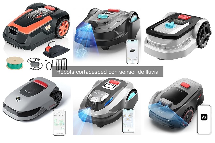 Comparativa: Robots Cortacésped con y sin Sensor de Lluvia