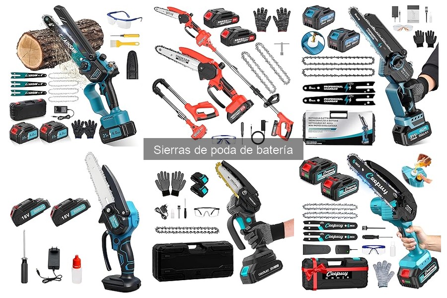 Comparativa: Sierra de Poda de Batería vs Manual