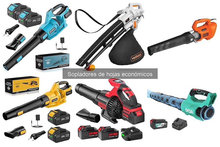 Comparativa Sopladores de Hojas Eléctricos y de Gasolina