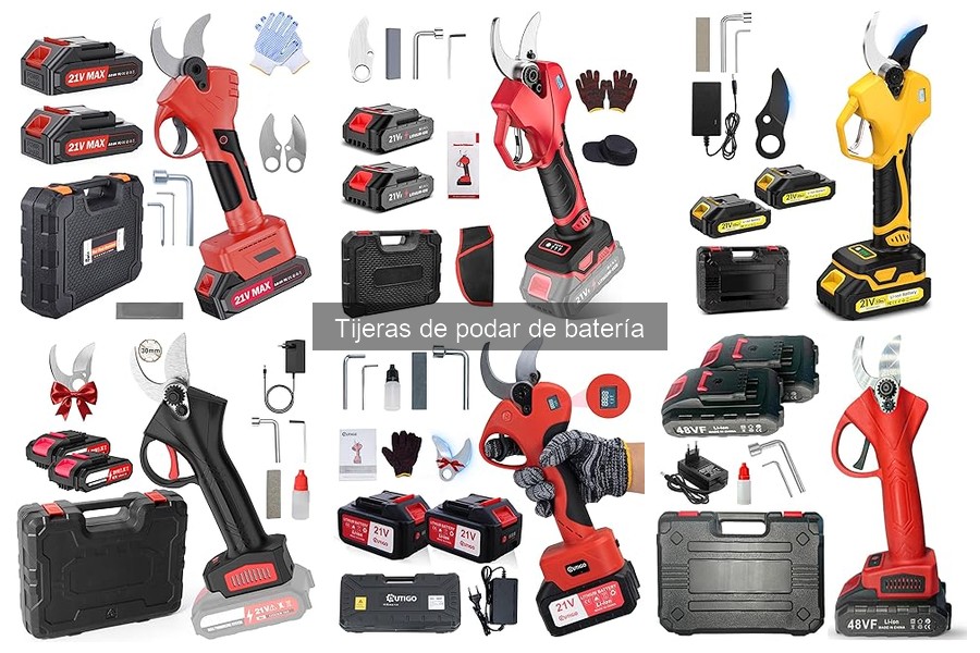 Comparativa: Tijeras de Podar de Batería vs Manuales