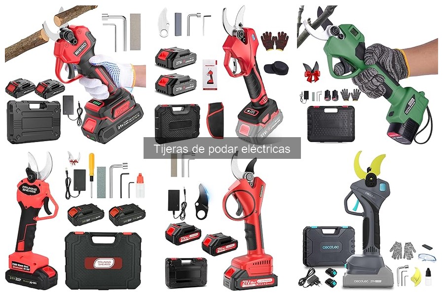 Comparativa: Tijeras de Podar Eléctricas vs Manuales