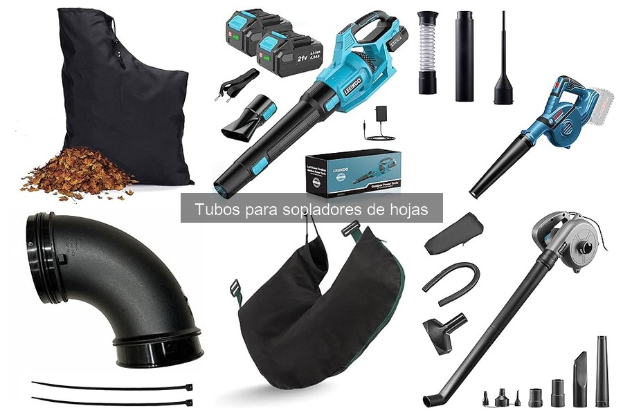 Comparativa: Tubos Rígidos vs. Flexibles para Sopladores de Hojas
