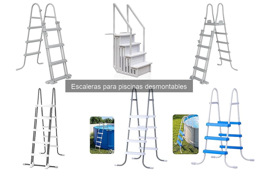Comparativa y opiniones de escaleras para piscinas desmontables
