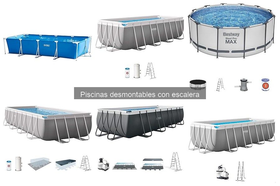 Consejos de seguridad para piscinas desmontables con escalera