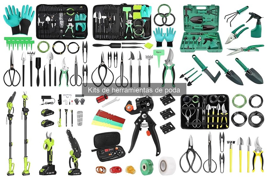 Consejos de Uso Seguro para Kits de Herramientas de Poda