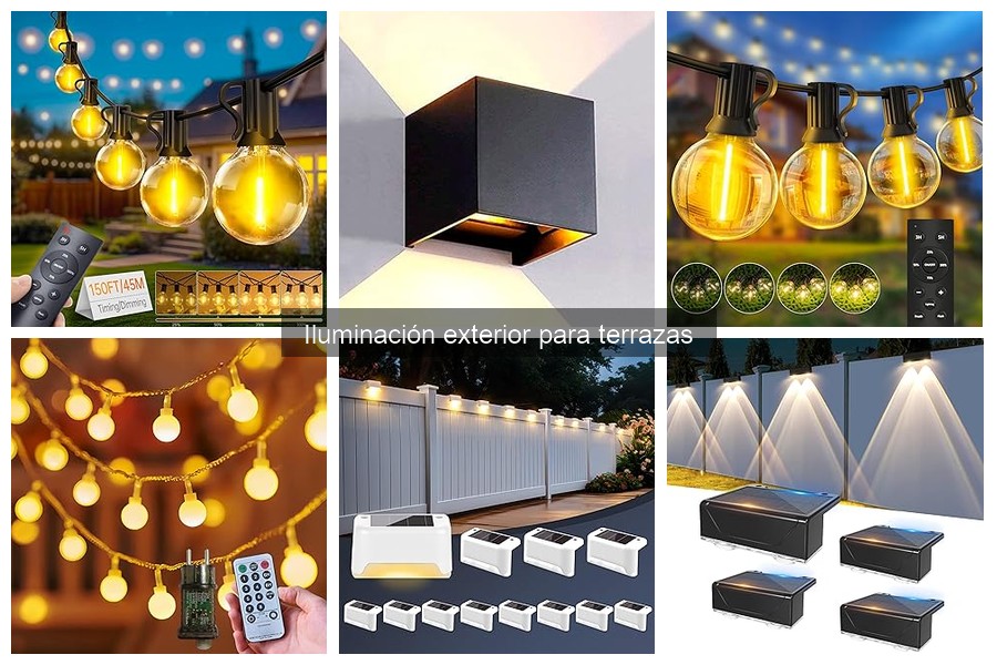 Consejos para crear atmósferas con iluminación exterior en terrazas