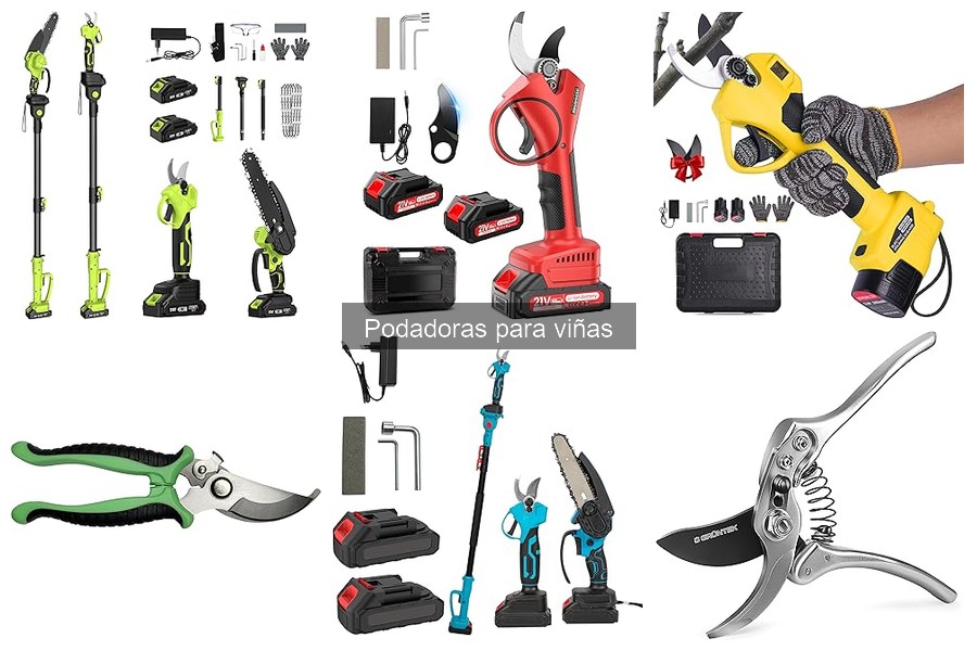 Consejos para el uso y mantenimiento de podadoras para viñas