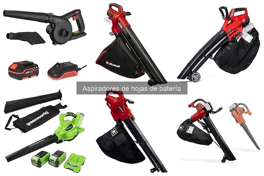 Consejos para usar eficientemente un aspirador de hojas de batería