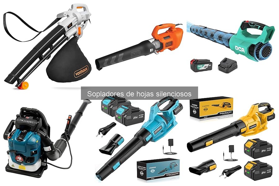 Consejos para usar un soplador de hojas silencioso eficazmente