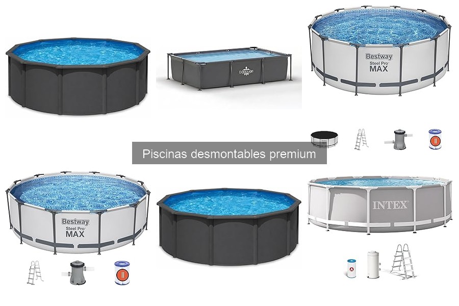¿Cuánto pesa una piscina desmontable premium? Guía 2023