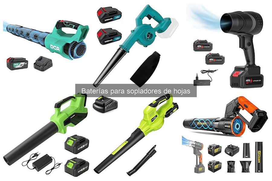 Cuidado y Almacenamiento de Baterías para Sopladores de Hojas
