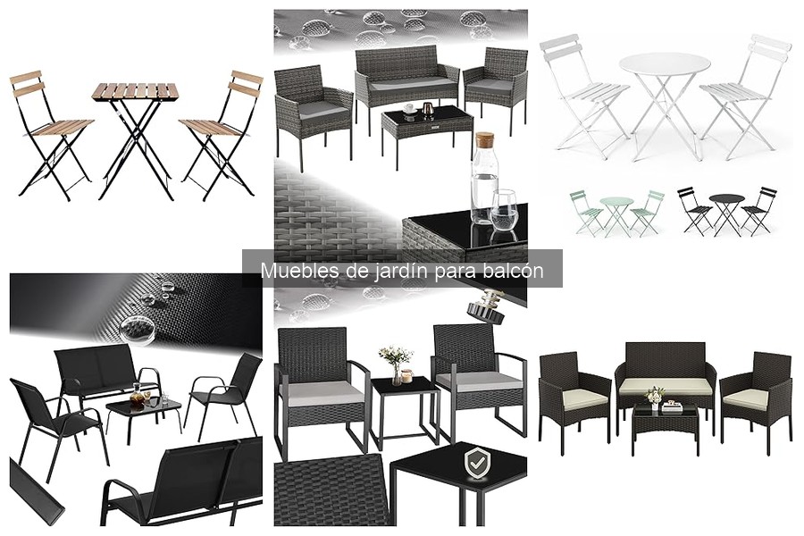 Decora tu balcón con muebles de jardín: 5 consejos prácticos