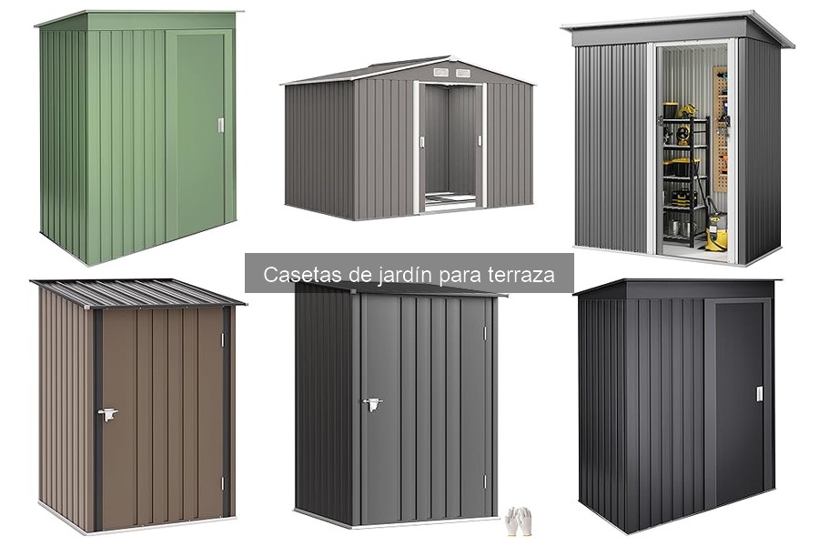 Descubre las casetas de jardín para terraza: características y ventajas