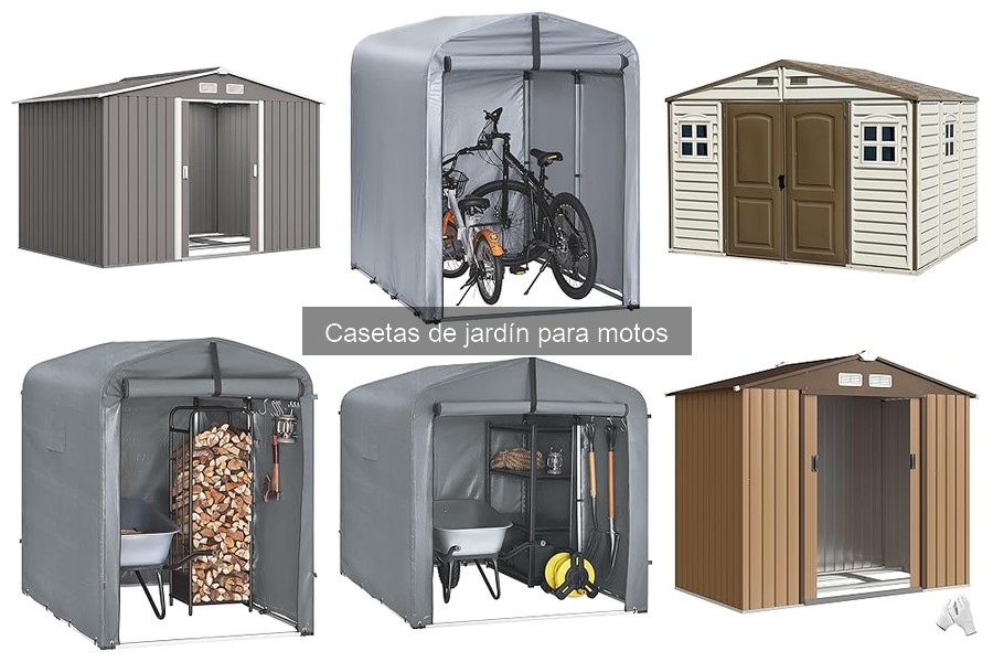 Descubre qué es una caseta de jardín para motos