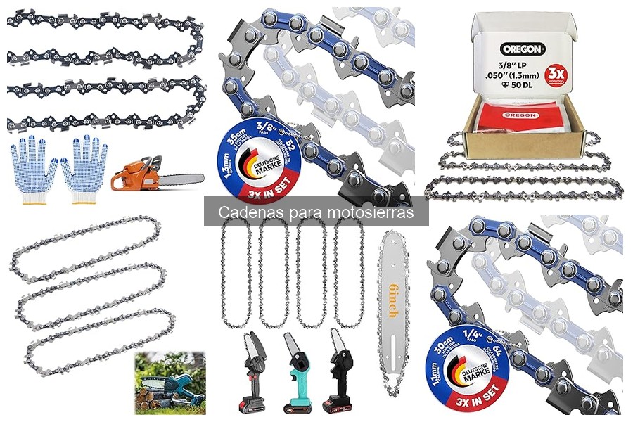 Dónde comprar cadenas para motosierras a buen precio