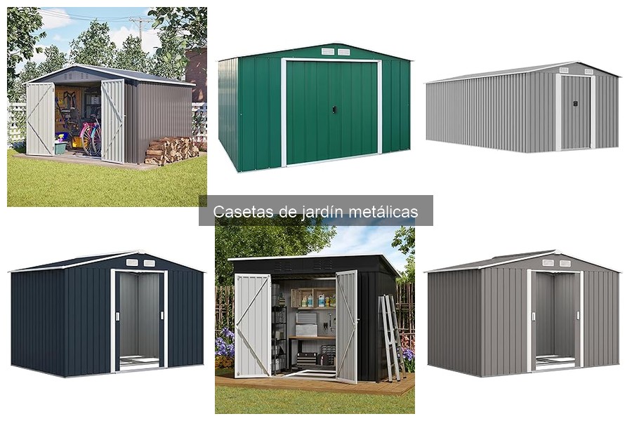 Dónde comprar casetas de jardín metálicas al mejor precio