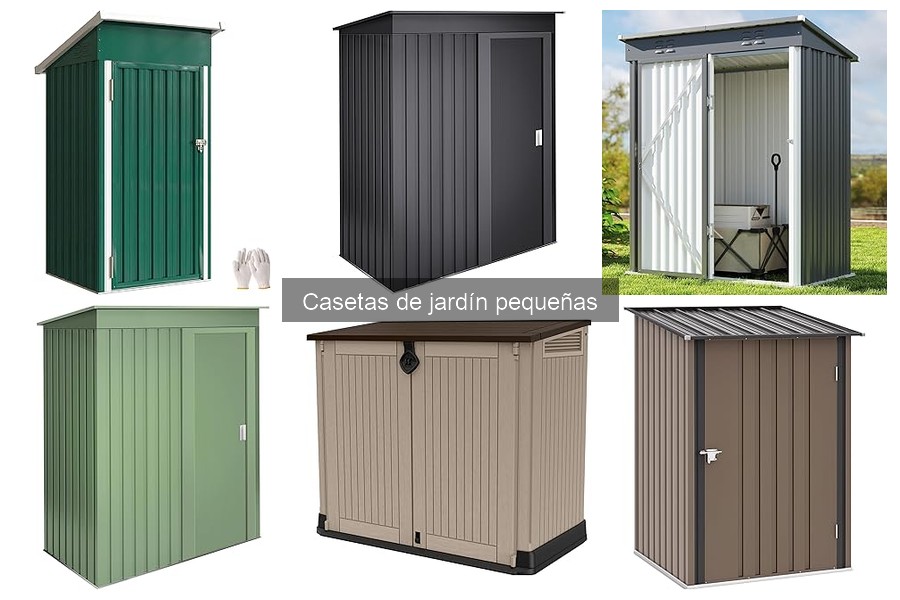 Dónde comprar casetas de jardín pequeñas al mejor precio