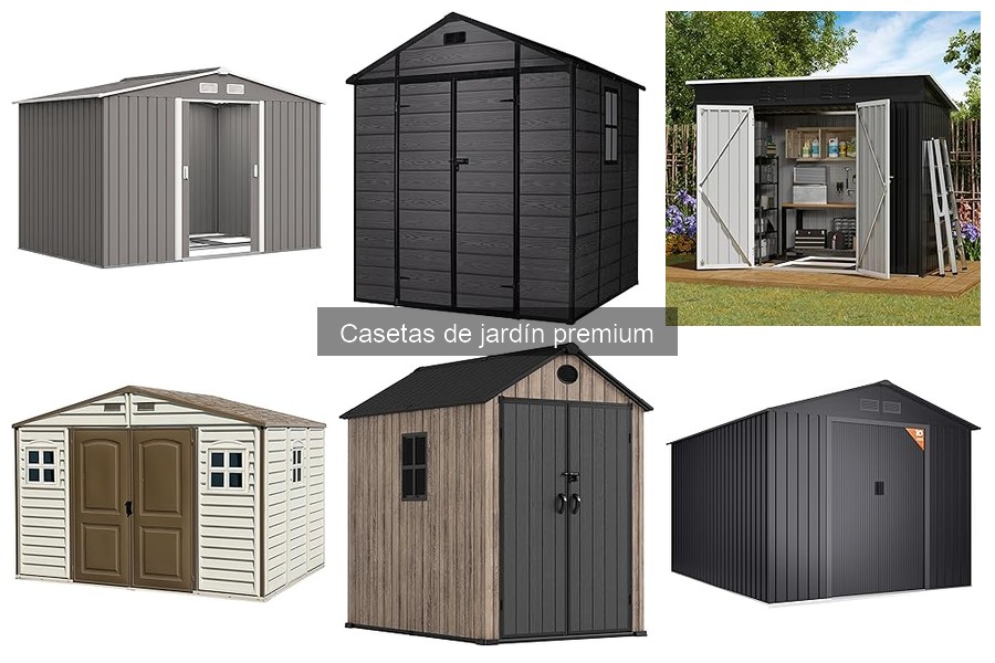 Dónde comprar casetas de jardín premium: opciones y mejores precios