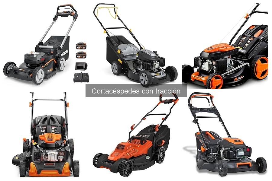 ¿Dónde comprar cortacéspedes con tracción? Mejores opciones