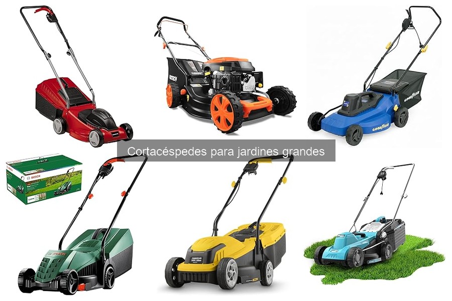 Dónde comprar cortacéspedes para jardines grandes y precios