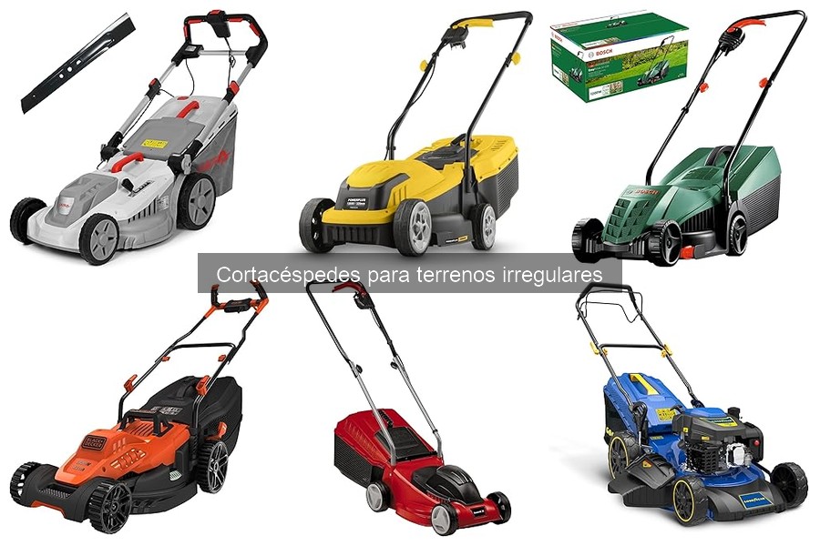 Dónde comprar cortacéspedes para terrenos irregulares