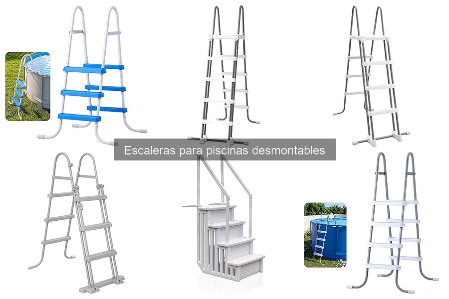 Dónde comprar escaleras para piscinas desmontables online