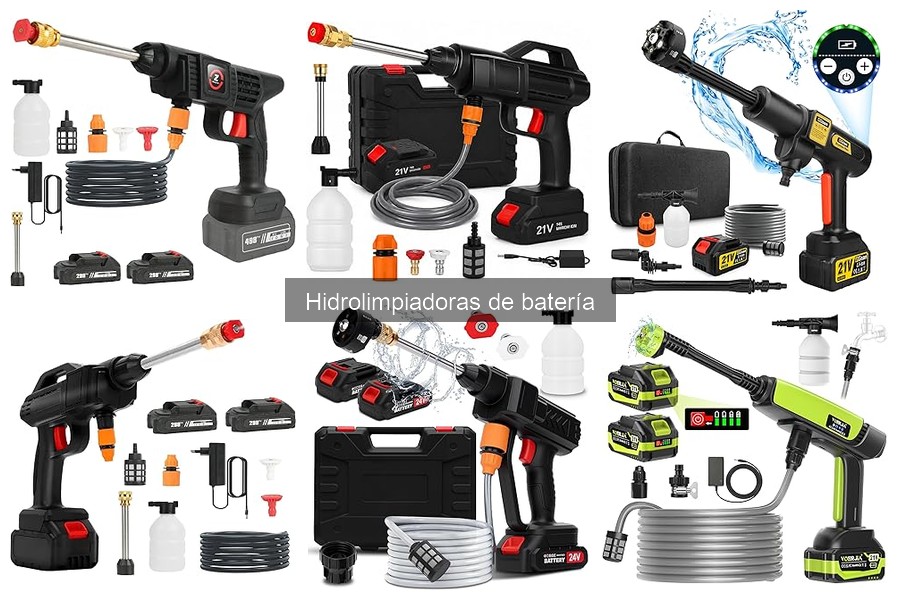 Dónde comprar hidrolimpiadoras de batería: guía completa